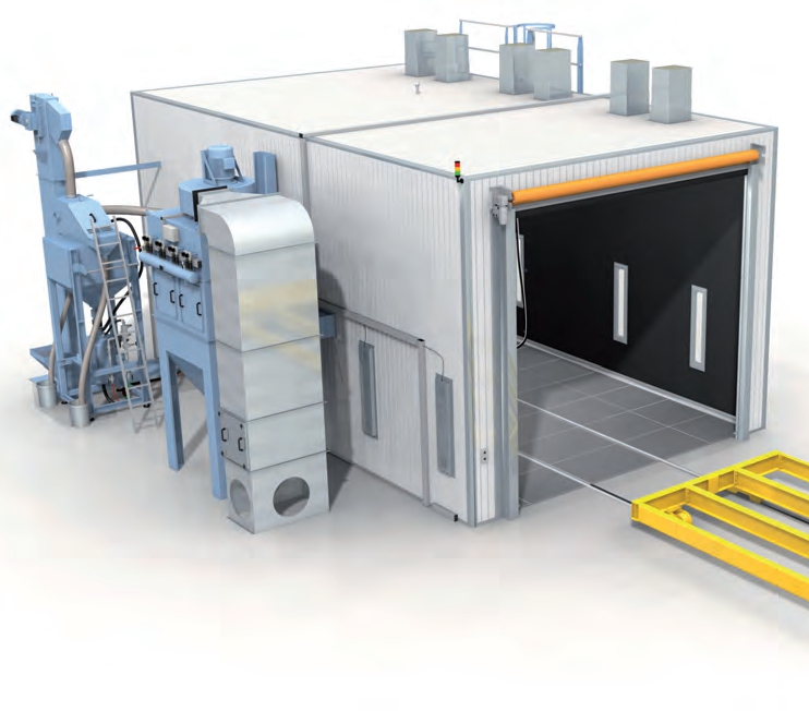 抛丸喷砂室系列设备